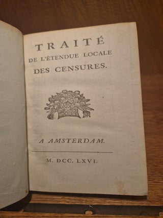 Trait&eacute; de l&rsquo;&eacute;tendue locale des censures