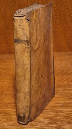 Item #107 Les Oraisons de Cicéron contre L. Catilina. Marcus Tullius Cicero, 106–43 BCE