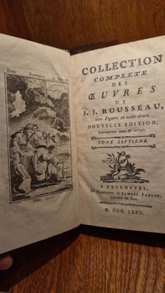 Collection complète des œuvres de J. J. Rousseau