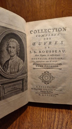 Collection complète des œuvres de J. J. Rousseau