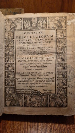 Compendium Privilegiorum Fratrum Minorum et aliorum Mendicantium et non Mendicantium