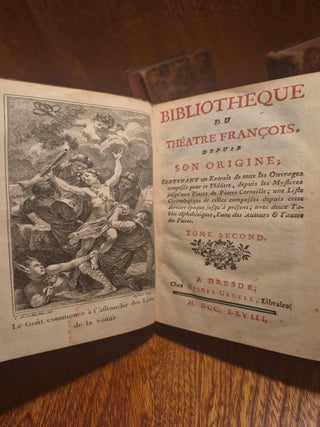 Biblioth&egrave;que du Th&eacute;&acirc;tre Fran&ccedil;ois, depuis son origine