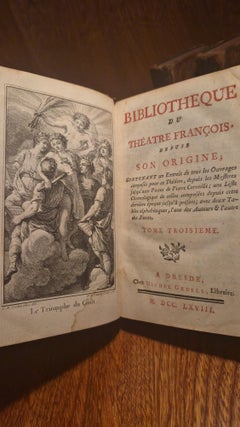 Bibliothèque du Théâtre François, depuis son origine