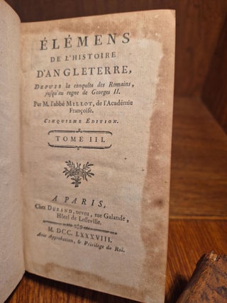 Éléments de l’Histoire d’Angleterre
