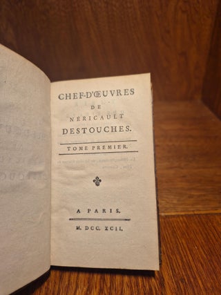 Chef-d&rsquo;&OElig;uvres de N&eacute;ricault Destouches