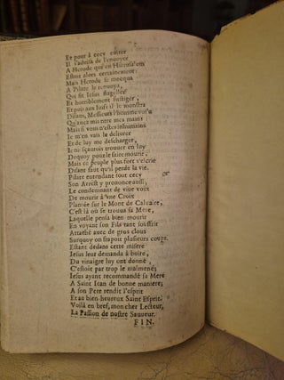La Passion de Nostre Seigneur en Vers Burlesques. Dedi&eacute;e aux Ames Devotes