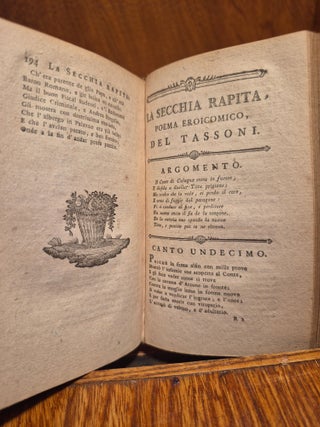La Secchia rapita. Poema eroicomico.