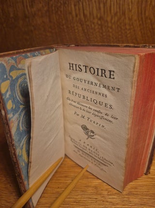 Histoire du gouvernement des anciennes r&eacute;publiques