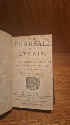 La Pharsale de Lucain