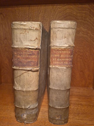 Item #86 Quaestionum Regularium et Canonicarum. Manuel Rodrigues, Emanuele Roderico Lusitano