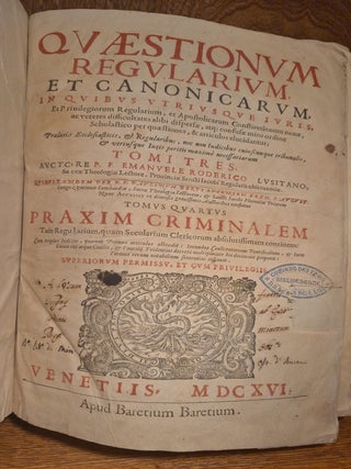 Quaestionum Regularium et Canonicarum