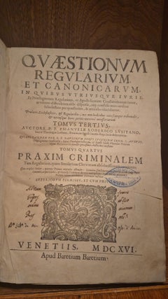 Quaestionum Regularium et Canonicarum