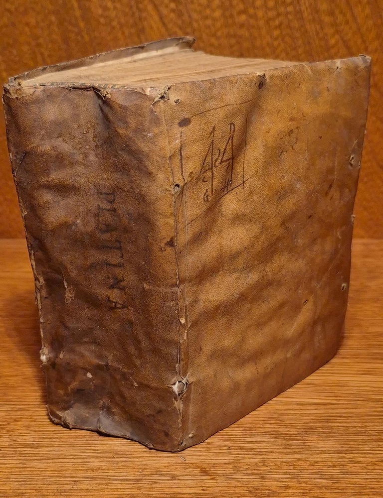 Item #91 Delle vite de&rsquo; Pontefici. Bartolomeo Platina.