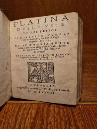 Delle vite de&rsquo; Pontefici