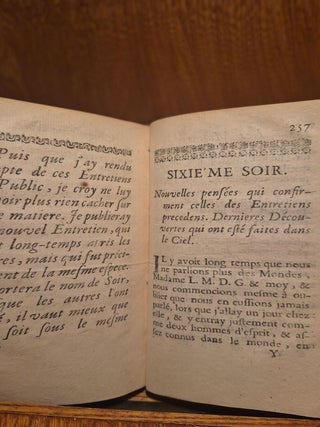 Entretiens sur la pluralit&eacute; des mondes